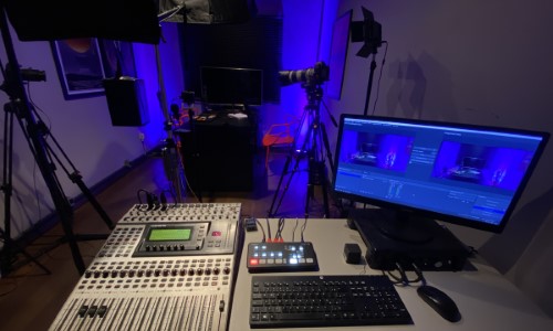 Prodigy Produções lança sala de videocast com áudios e vídeos em tecnologia avançada 